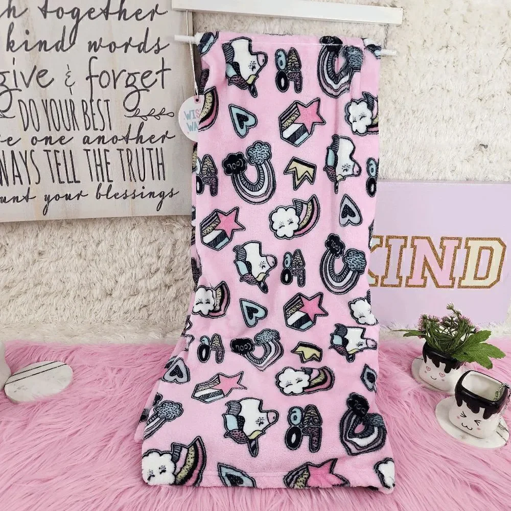 NWT {Wish and Wander} Unicorn Blanket: Cozy Magic NWT
